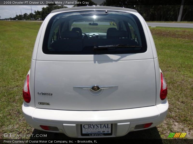Stone White / Pastel Slate Gray 2009 Chrysler PT Cruiser LX