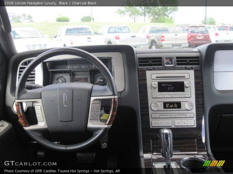 Black / Charcoal Black 2008 Lincoln Navigator Luxury