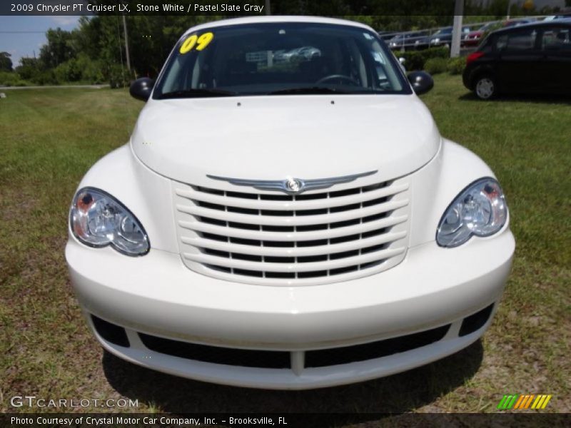 Stone White / Pastel Slate Gray 2009 Chrysler PT Cruiser LX
