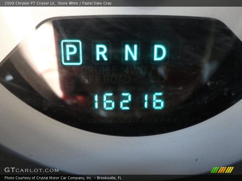 Stone White / Pastel Slate Gray 2009 Chrysler PT Cruiser LX