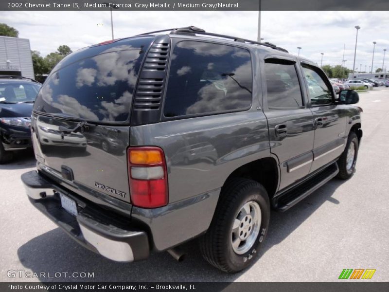 Medium Charcoal Gray Metallic / Medium Gray/Neutral 2002 Chevrolet Tahoe LS