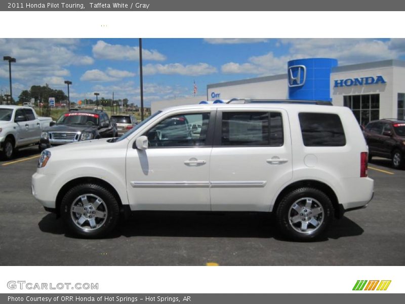 Taffeta White / Gray 2011 Honda Pilot Touring