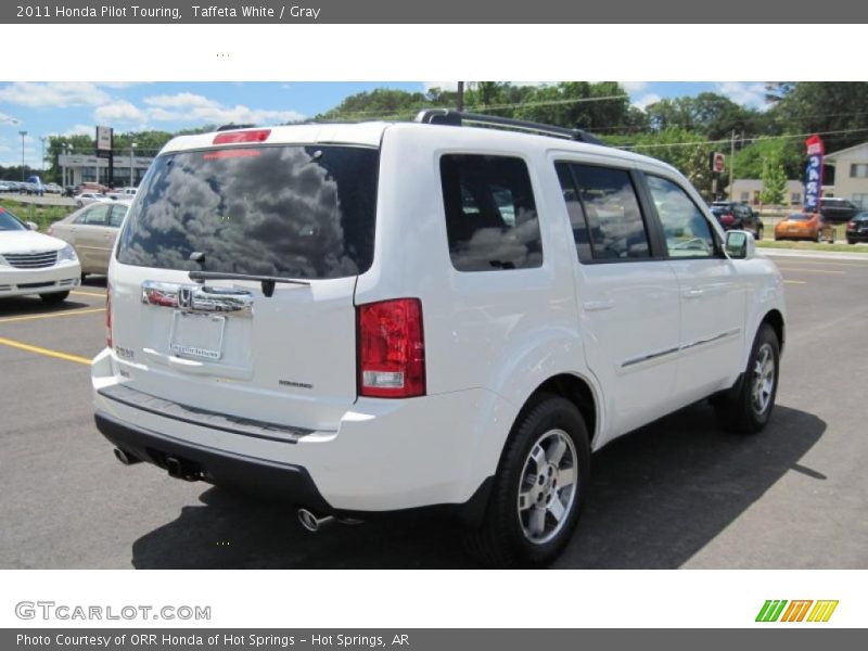 Taffeta White / Gray 2011 Honda Pilot Touring