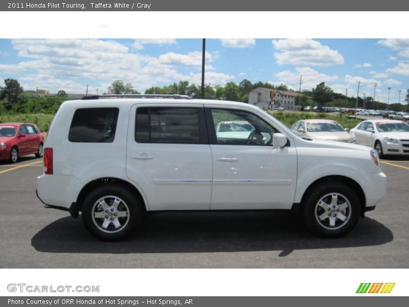Taffeta White / Gray 2011 Honda Pilot Touring