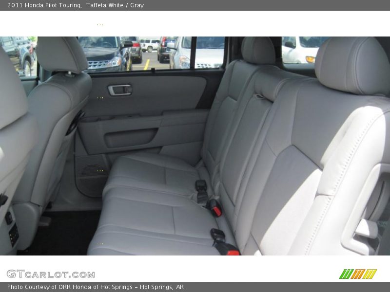 Taffeta White / Gray 2011 Honda Pilot Touring