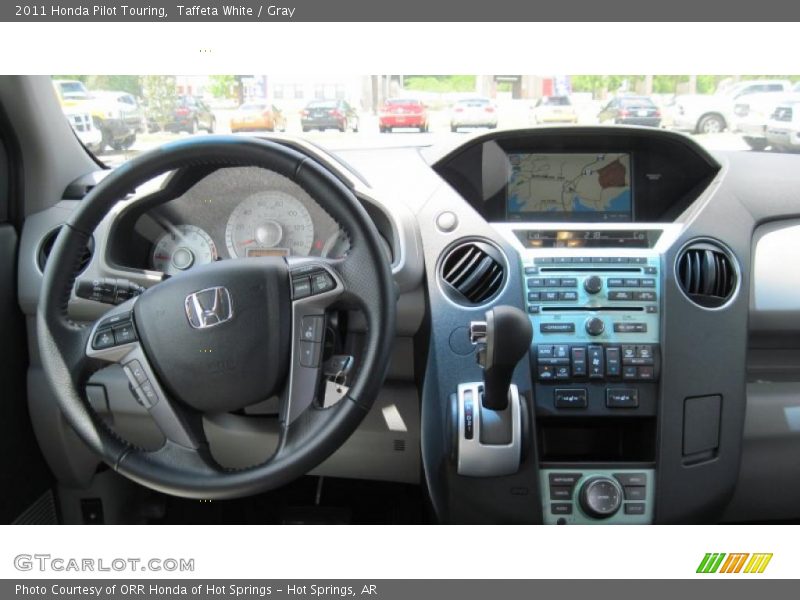 Taffeta White / Gray 2011 Honda Pilot Touring