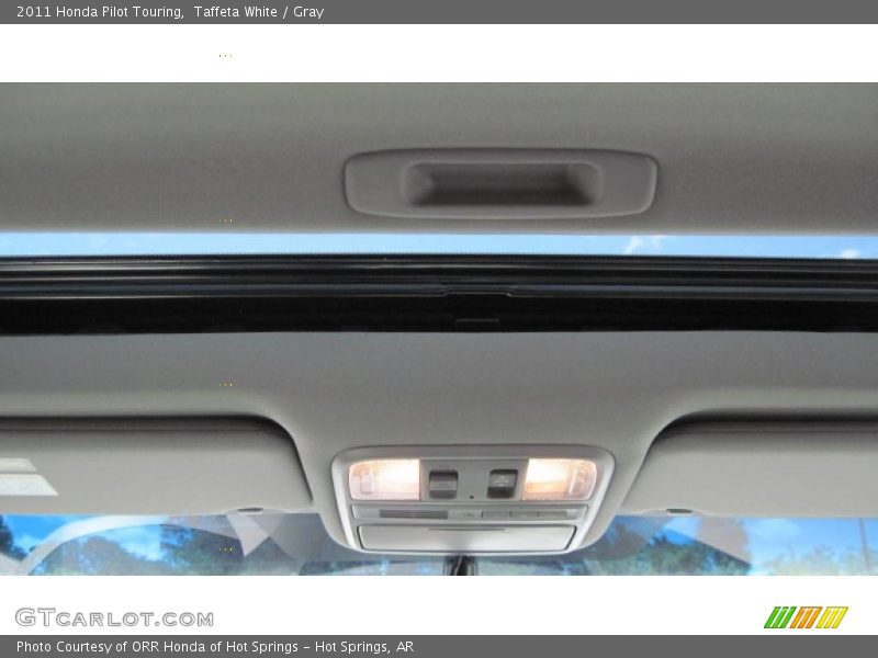 Taffeta White / Gray 2011 Honda Pilot Touring