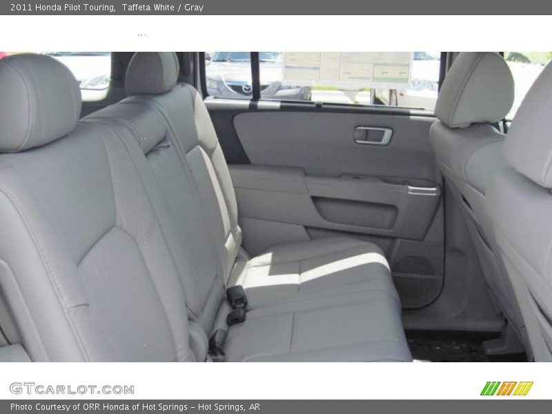 Taffeta White / Gray 2011 Honda Pilot Touring