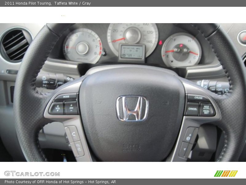 Taffeta White / Gray 2011 Honda Pilot Touring