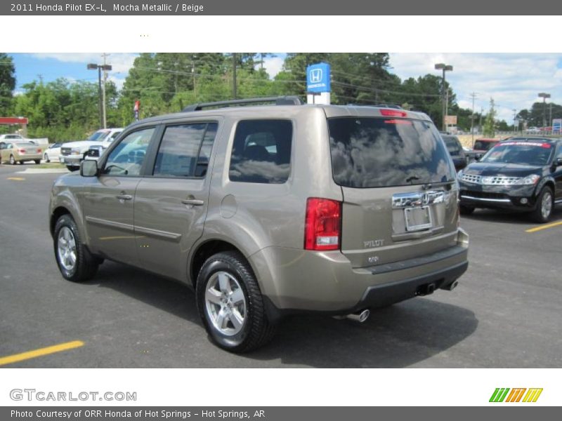 Mocha Metallic / Beige 2011 Honda Pilot EX-L