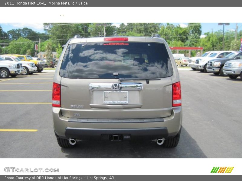 Mocha Metallic / Beige 2011 Honda Pilot EX-L