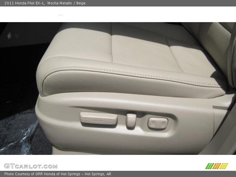 Mocha Metallic / Beige 2011 Honda Pilot EX-L