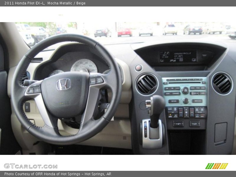 Mocha Metallic / Beige 2011 Honda Pilot EX-L