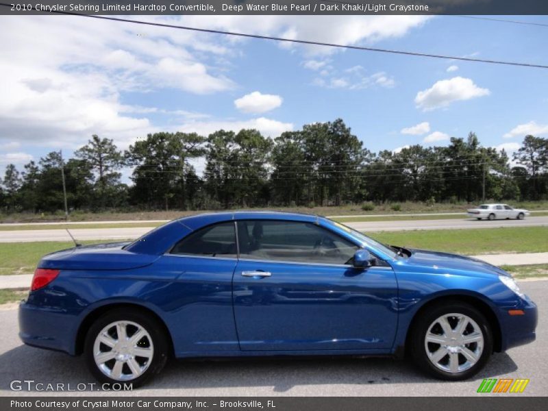  2010 Sebring Limited Hardtop Convertible Deep Water Blue Pearl