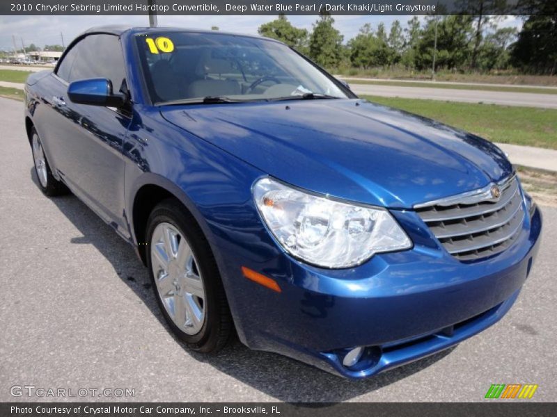 Front 3/4 View of 2010 Sebring Limited Hardtop Convertible