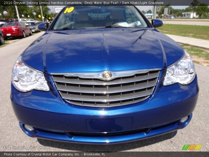  2010 Sebring Limited Hardtop Convertible Deep Water Blue Pearl