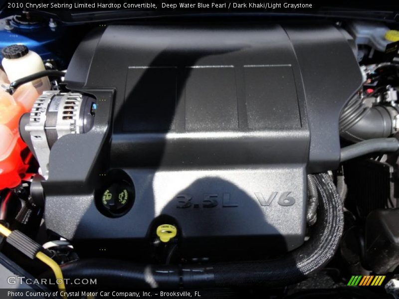  2010 Sebring Limited Hardtop Convertible Engine - 3.5 Liter SOHC 24-Valve V6