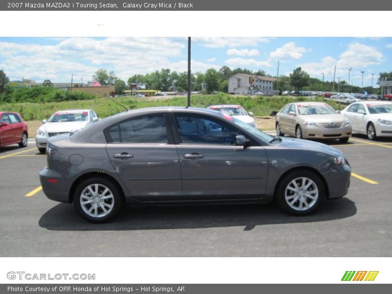 Galaxy Gray Mica / Black 2007 Mazda MAZDA3 i Touring Sedan
