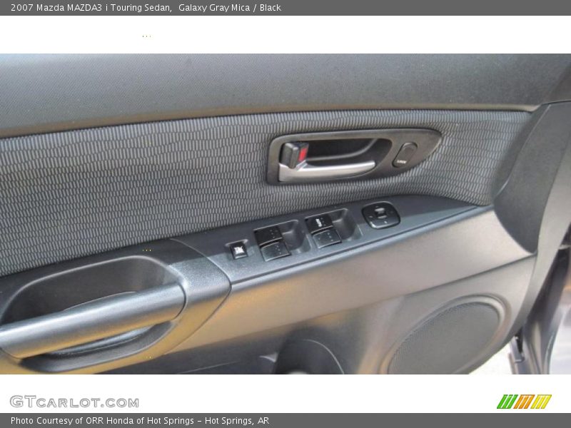 Galaxy Gray Mica / Black 2007 Mazda MAZDA3 i Touring Sedan