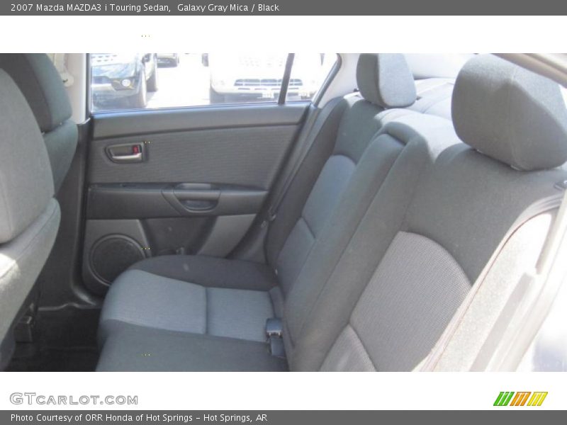 Galaxy Gray Mica / Black 2007 Mazda MAZDA3 i Touring Sedan