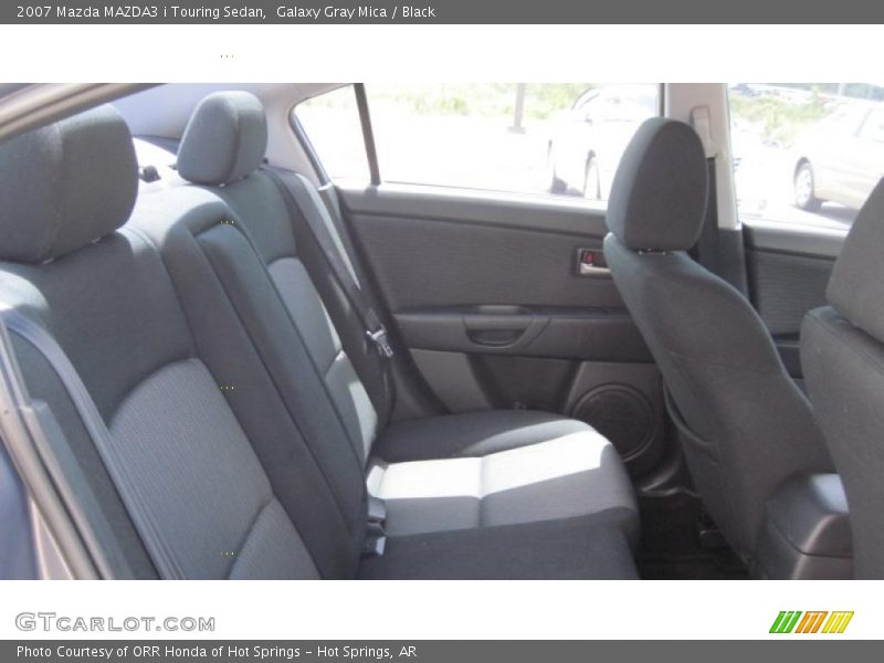 Galaxy Gray Mica / Black 2007 Mazda MAZDA3 i Touring Sedan