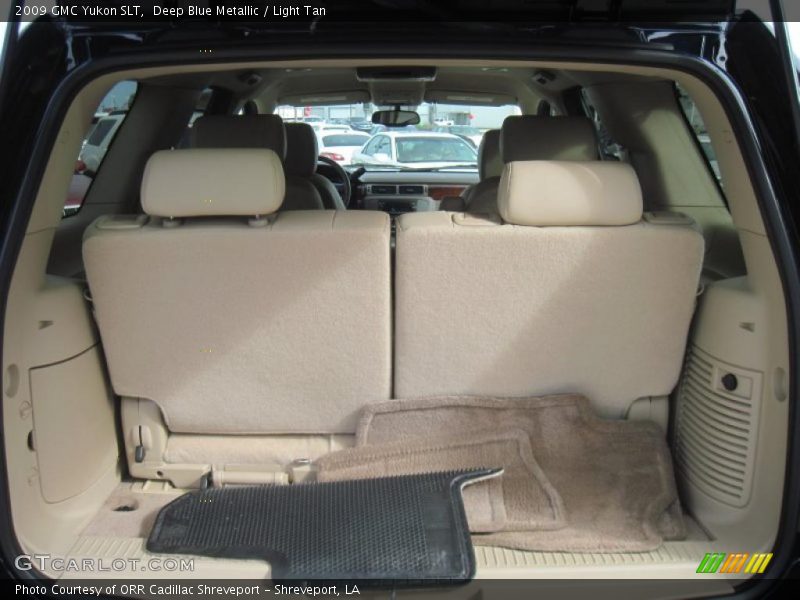 Deep Blue Metallic / Light Tan 2009 GMC Yukon SLT