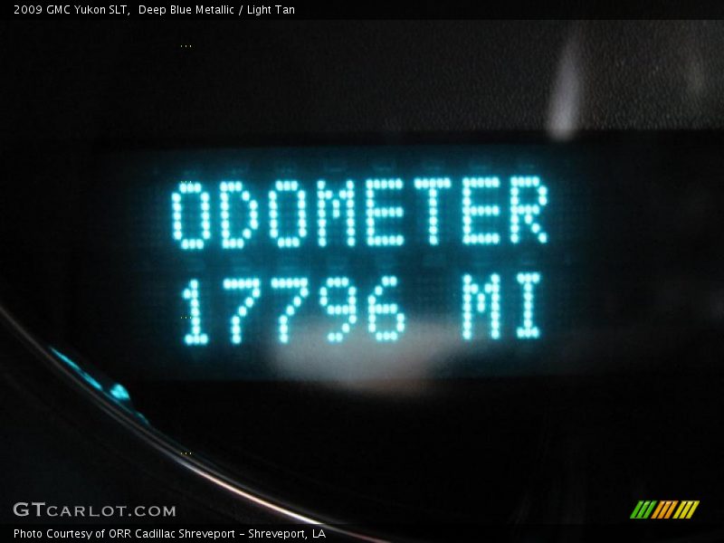Deep Blue Metallic / Light Tan 2009 GMC Yukon SLT