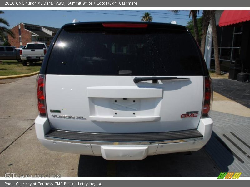 Summit White / Cocoa/Light Cashmere 2010 GMC Yukon XL Denali AWD