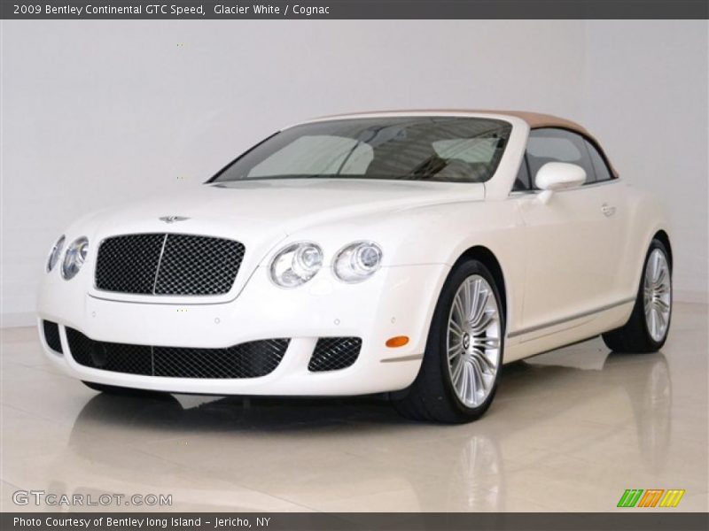 Glacier White / Cognac 2009 Bentley Continental GTC Speed