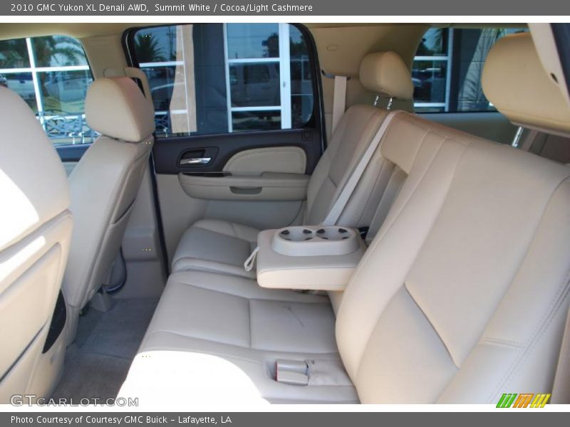 Summit White / Cocoa/Light Cashmere 2010 GMC Yukon XL Denali AWD
