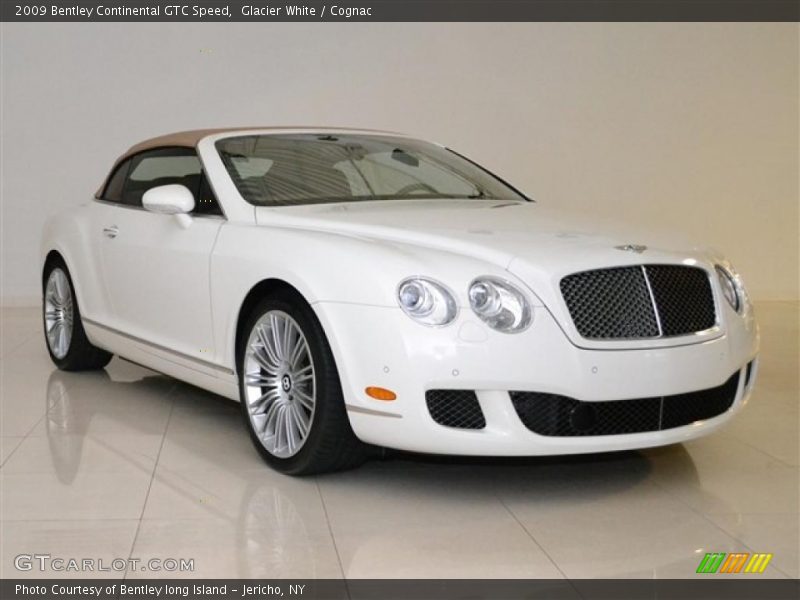 Glacier White / Cognac 2009 Bentley Continental GTC Speed