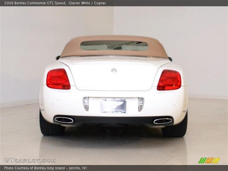 Glacier White / Cognac 2009 Bentley Continental GTC Speed