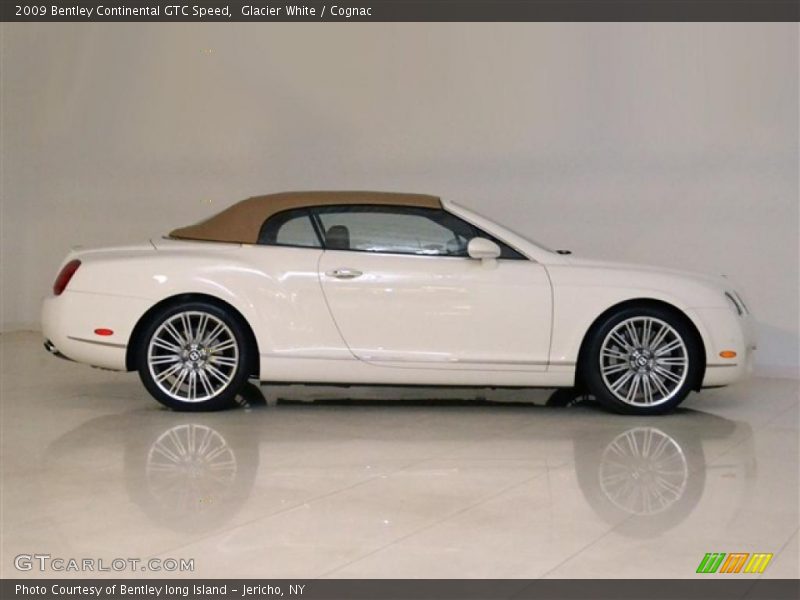 Glacier White / Cognac 2009 Bentley Continental GTC Speed