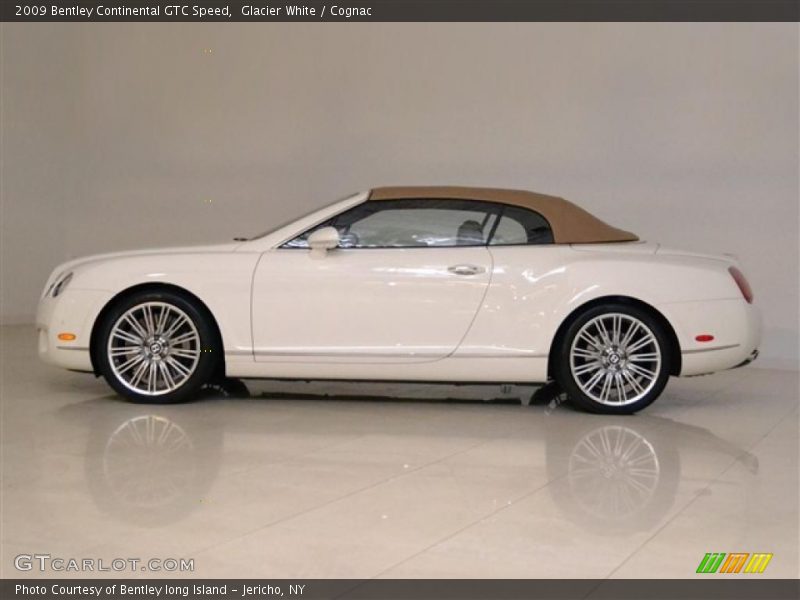 Glacier White / Cognac 2009 Bentley Continental GTC Speed
