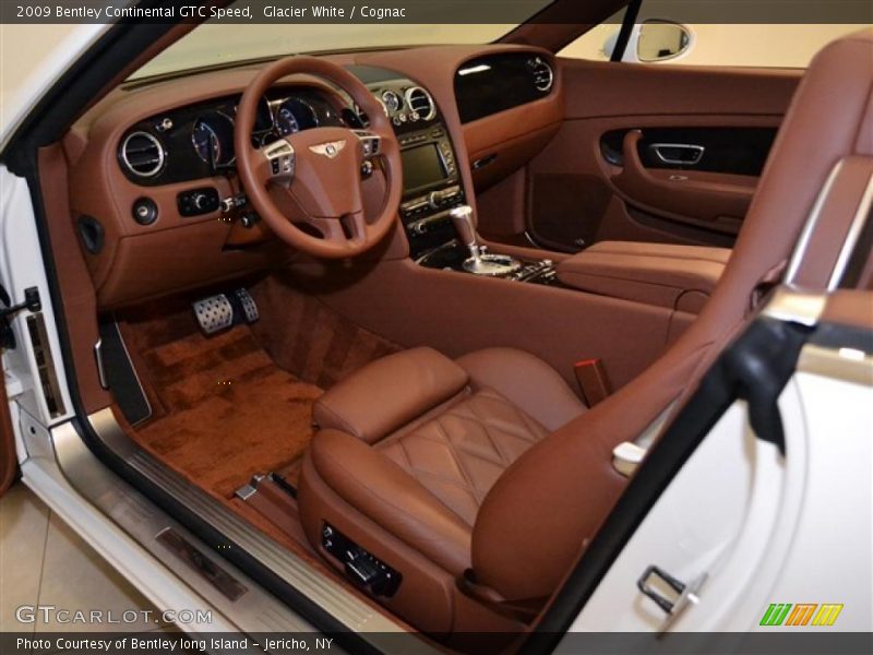  2009 Continental GTC Speed Cognac Interior