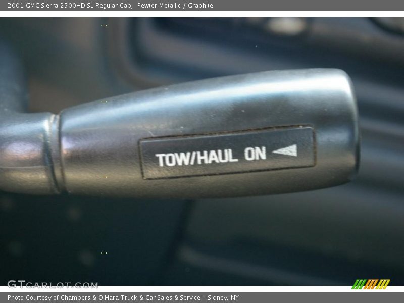 Pewter Metallic / Graphite 2001 GMC Sierra 2500HD SL Regular Cab