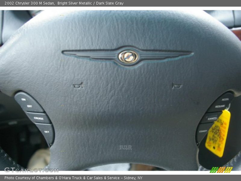 Bright Silver Metallic / Dark Slate Gray 2002 Chrysler 300 M Sedan