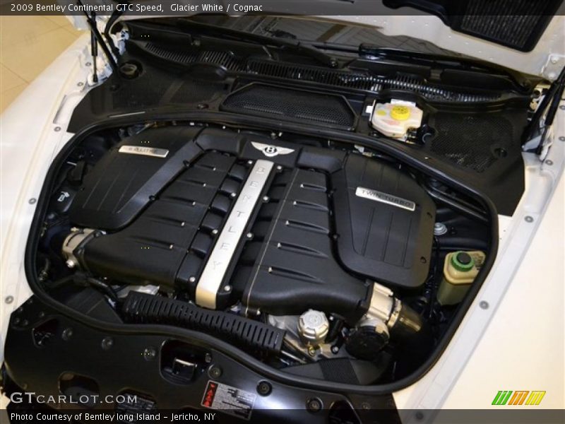  2009 Continental GTC Speed Engine - 6.0L Twin-Turbocharged DOHC 48V VVT W12