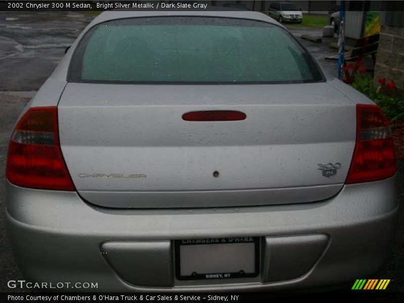 Bright Silver Metallic / Dark Slate Gray 2002 Chrysler 300 M Sedan