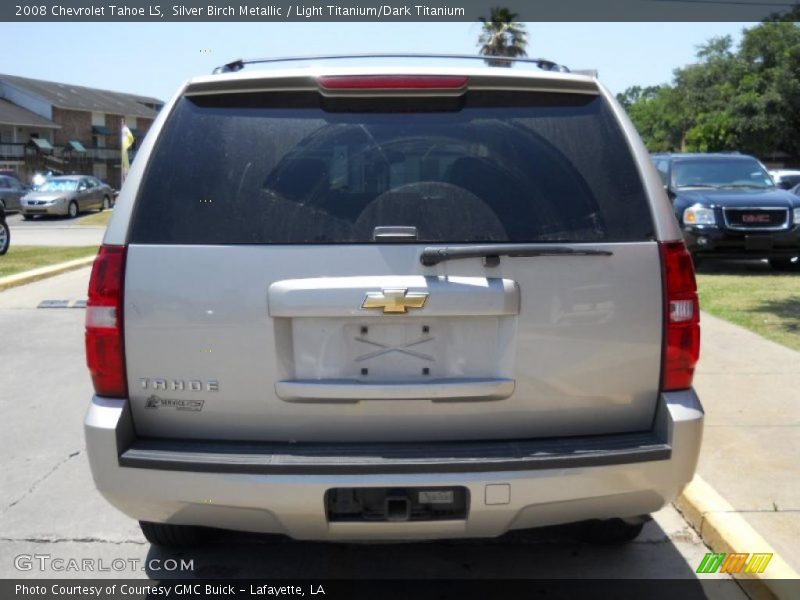 Silver Birch Metallic / Light Titanium/Dark Titanium 2008 Chevrolet Tahoe LS