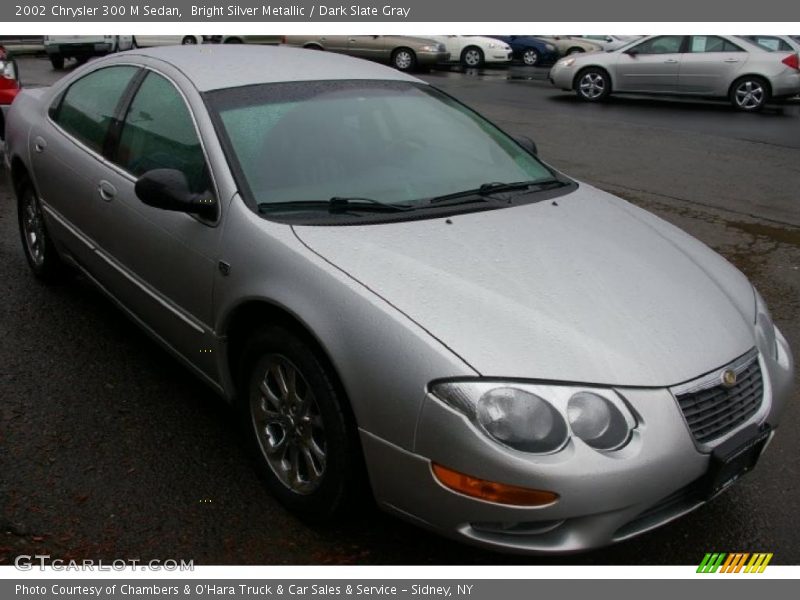 Bright Silver Metallic / Dark Slate Gray 2002 Chrysler 300 M Sedan