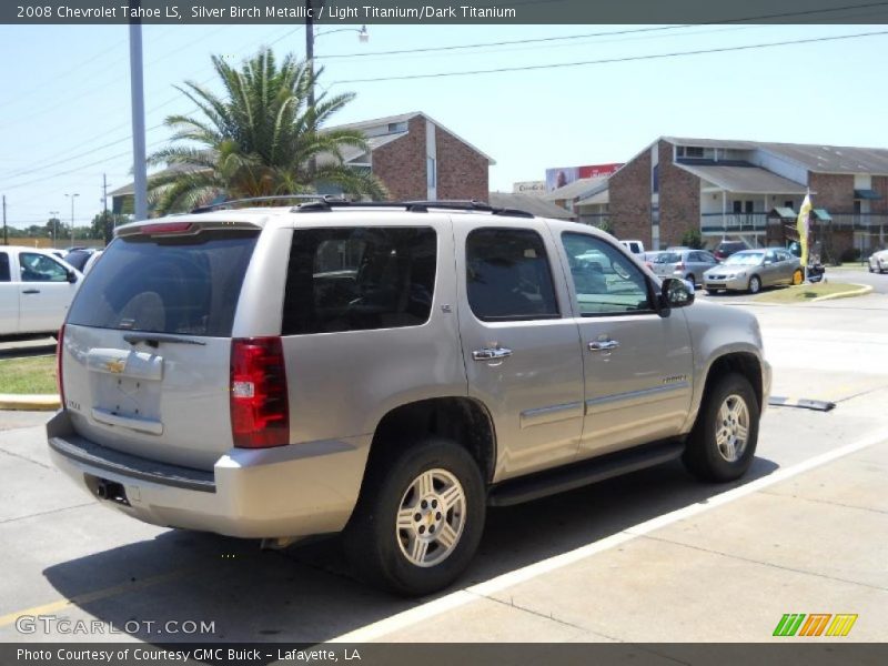 Silver Birch Metallic / Light Titanium/Dark Titanium 2008 Chevrolet Tahoe LS