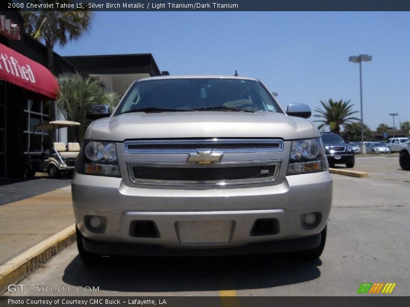 Silver Birch Metallic / Light Titanium/Dark Titanium 2008 Chevrolet Tahoe LS
