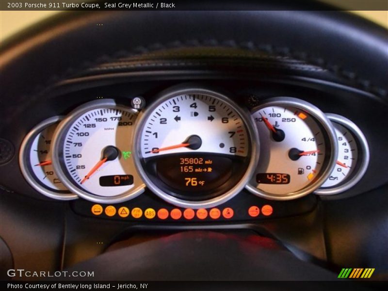  2003 911 Turbo Coupe Turbo Coupe Gauges