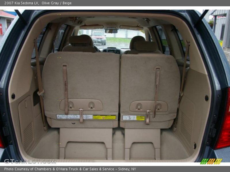 Olive Gray / Beige 2007 Kia Sedona LX