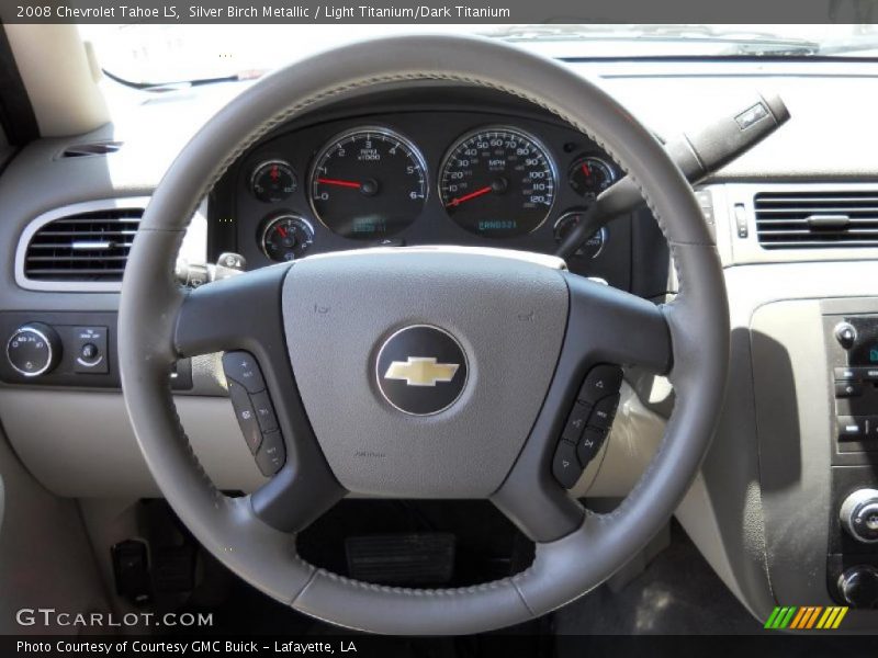 Silver Birch Metallic / Light Titanium/Dark Titanium 2008 Chevrolet Tahoe LS