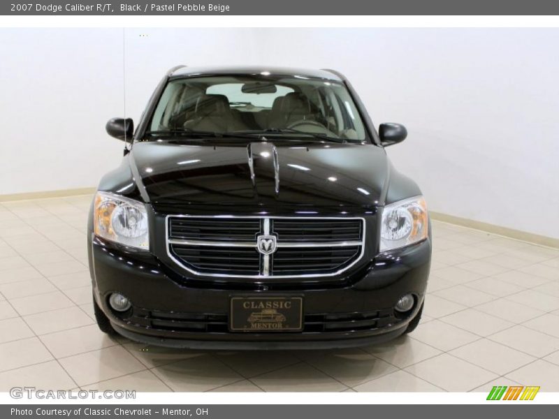 Black / Pastel Pebble Beige 2007 Dodge Caliber R/T