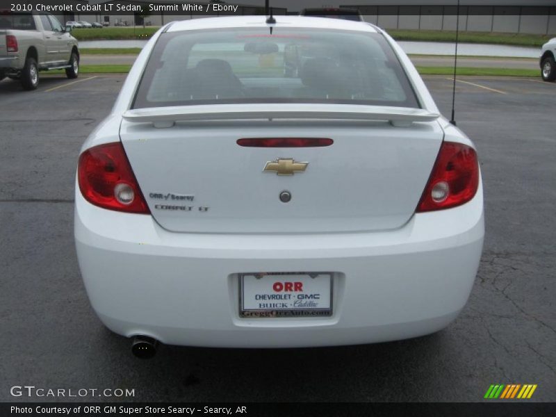 Summit White / Ebony 2010 Chevrolet Cobalt LT Sedan