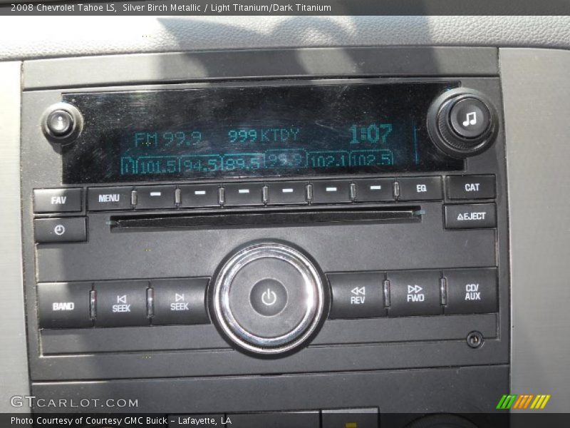 Silver Birch Metallic / Light Titanium/Dark Titanium 2008 Chevrolet Tahoe LS
