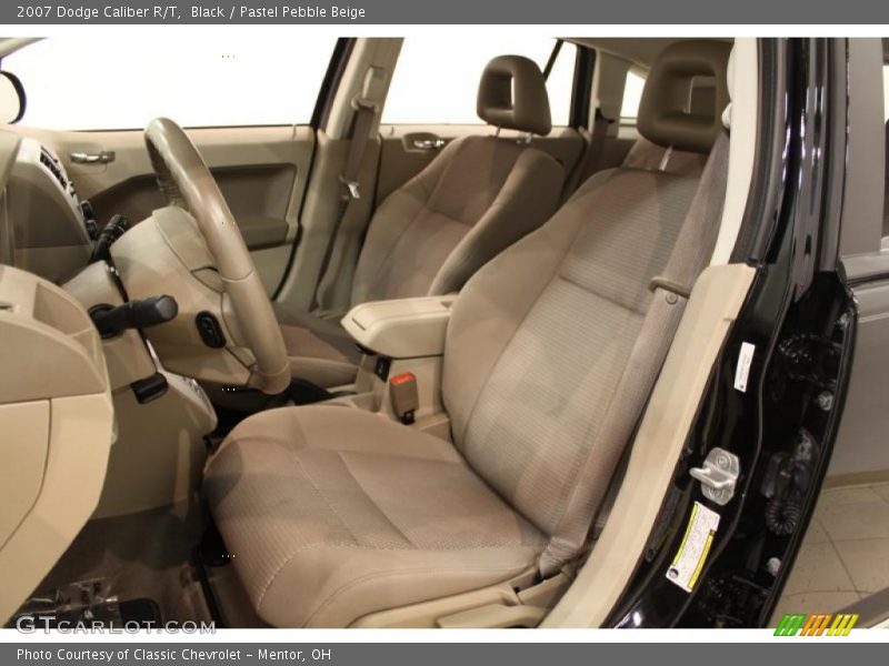 Black / Pastel Pebble Beige 2007 Dodge Caliber R/T